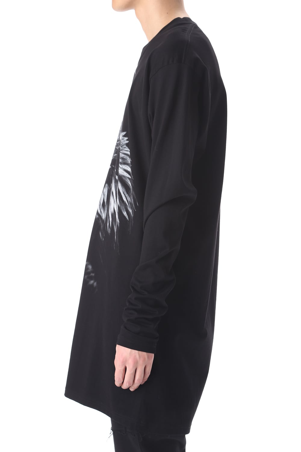 OVER SIZE EAGLE PRINT LONG SLEEVE T