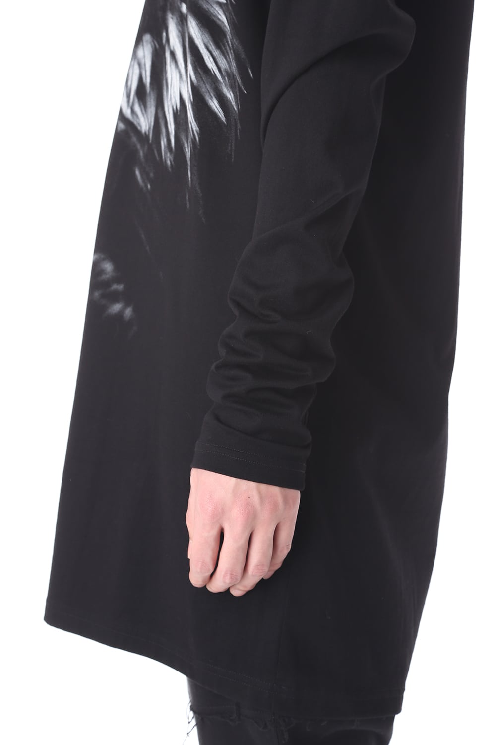 OVER SIZE EAGLE PRINT LONG SLEEVE T