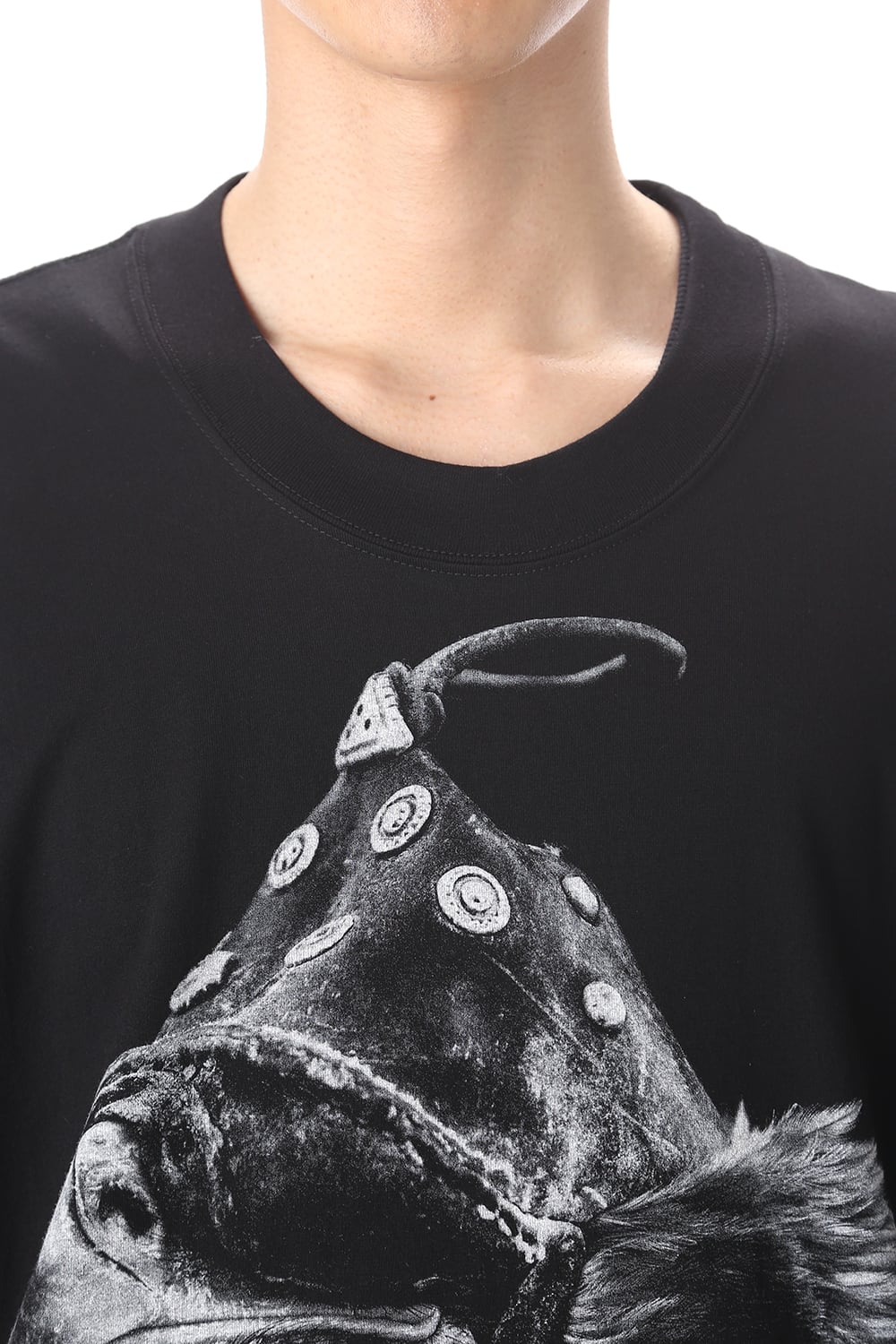 OVER SIZE EAGLE PRINT SHORT SLEEVE T