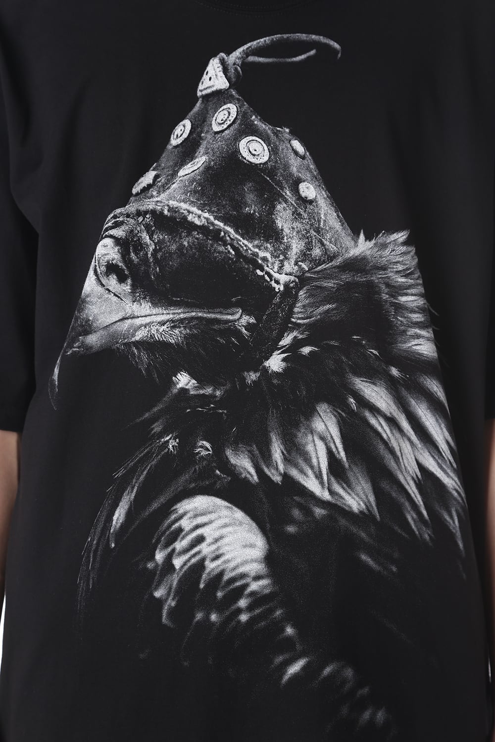 OVER SIZE EAGLE PRINT SHORT SLEEVE T