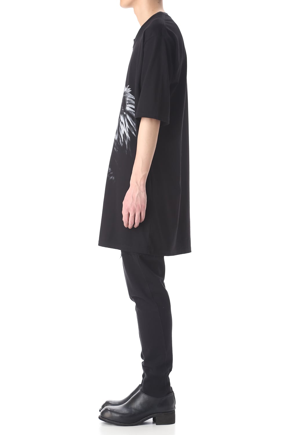 OVER SIZE EAGLE PRINT SHORT SLEEVE T