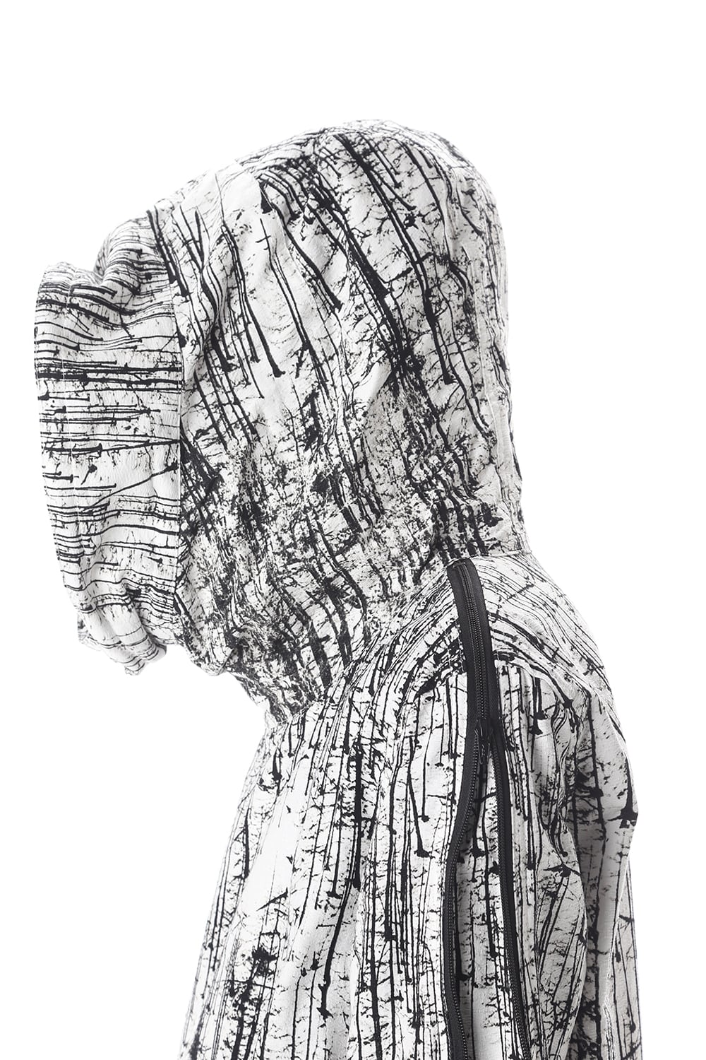 FOREST PRINT MILITARY COAT