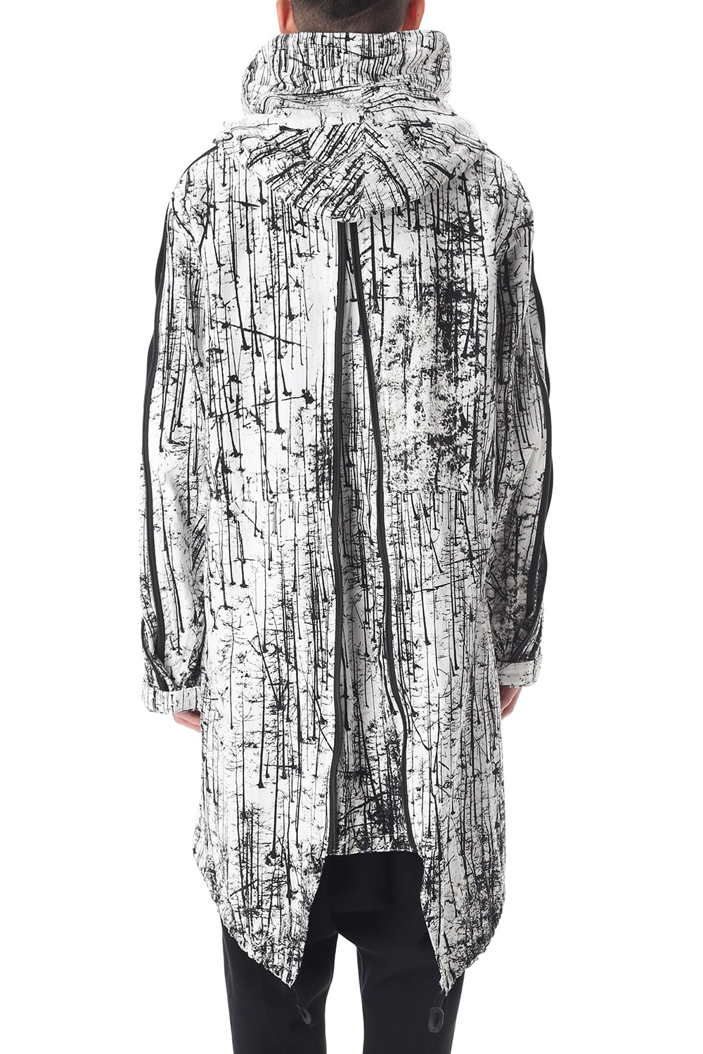 FOREST PRINT MILITARY COAT