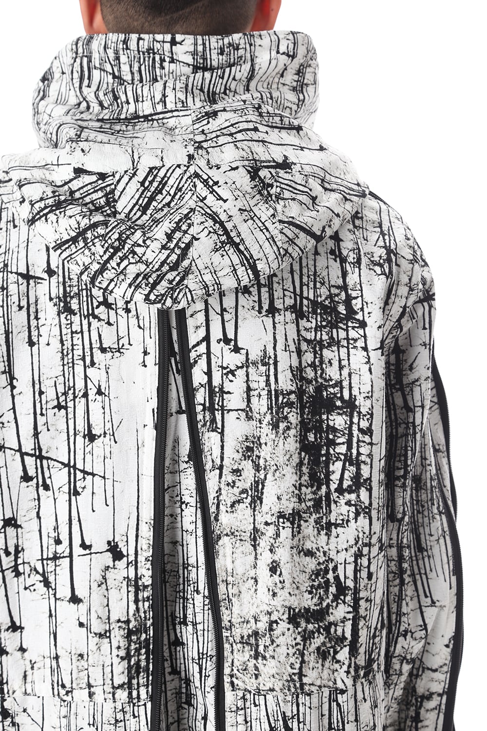 FOREST PRINT MILITARY COAT