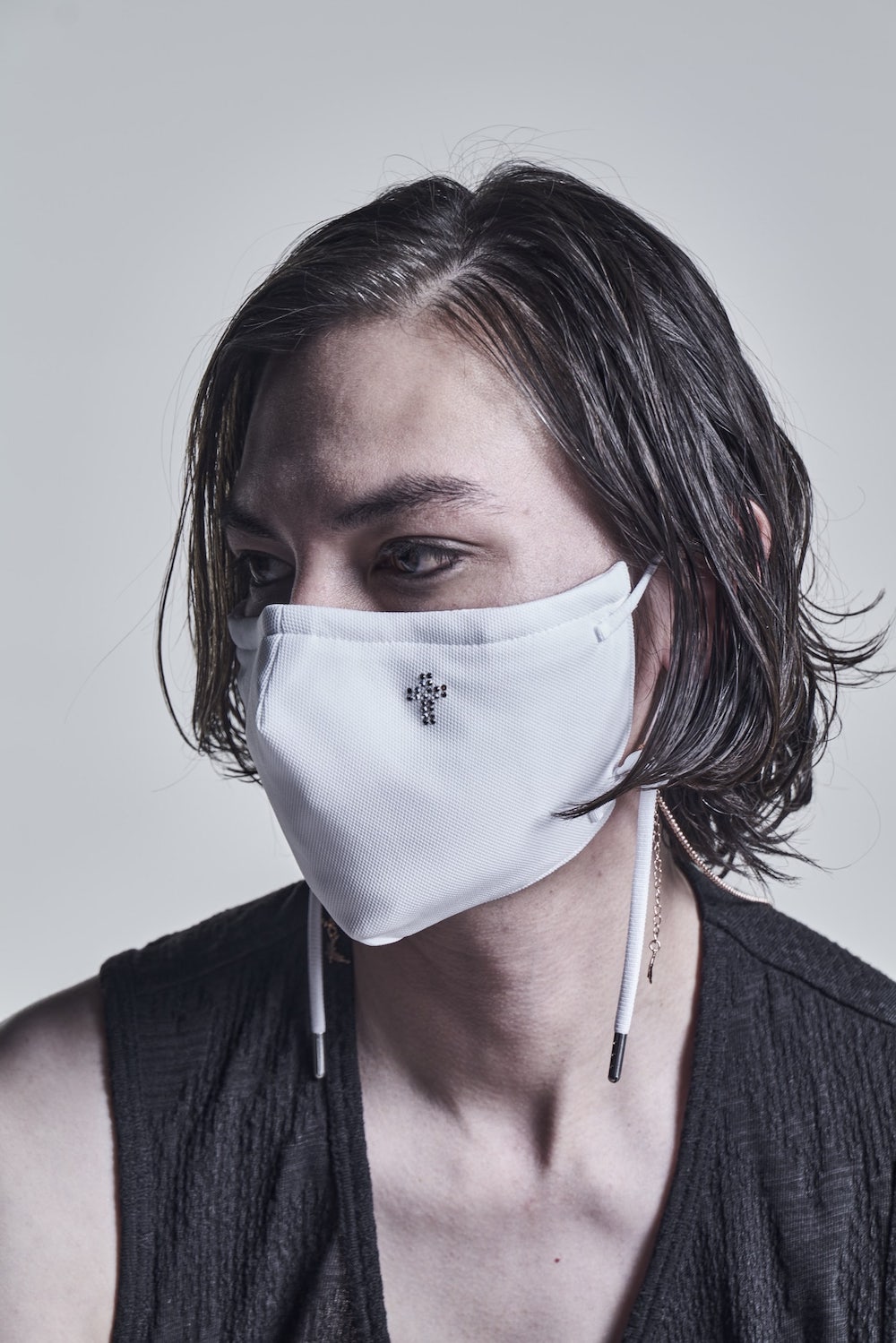 Cross SWR Face Cover White