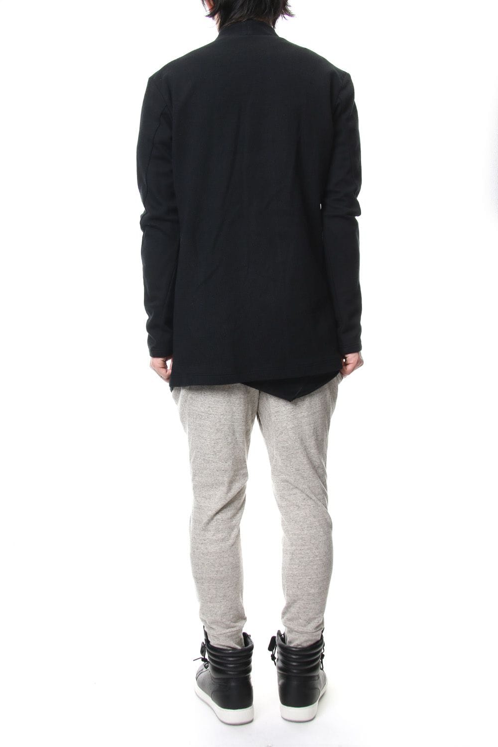 REVER KNIT CARDIGAN Black