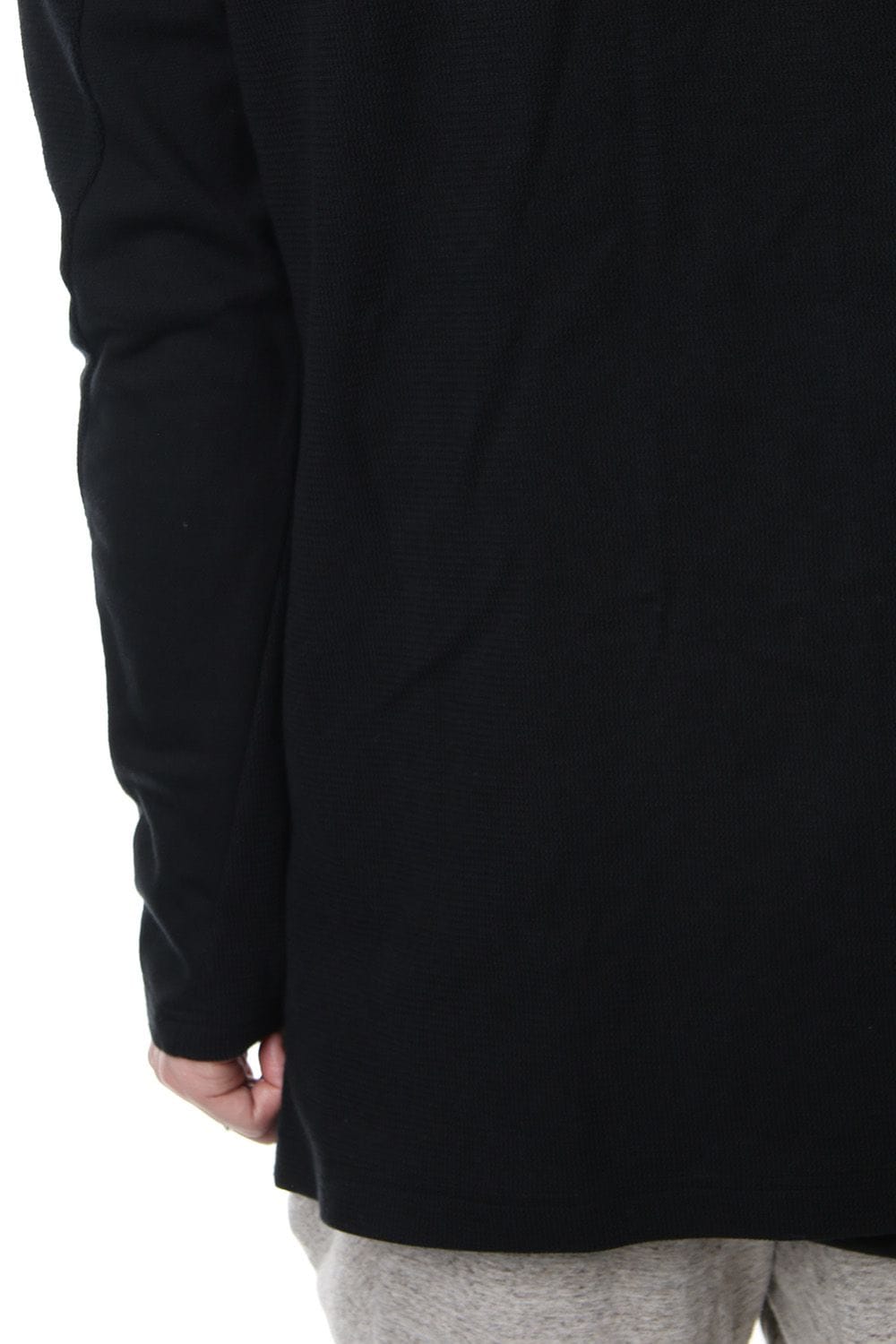 REVER KNIT CARDIGAN Black