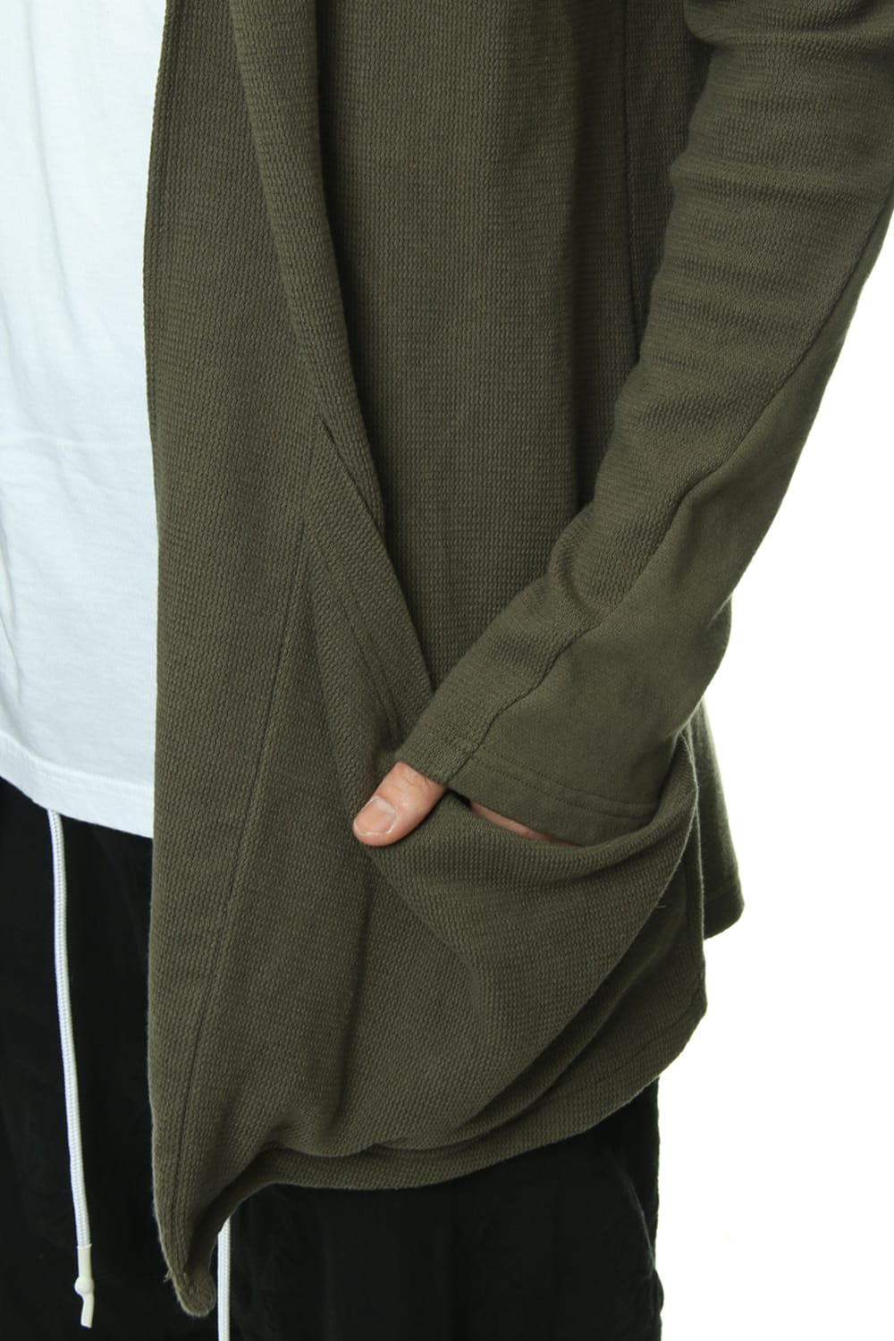REVER KNIT CARDIGAN Khaki