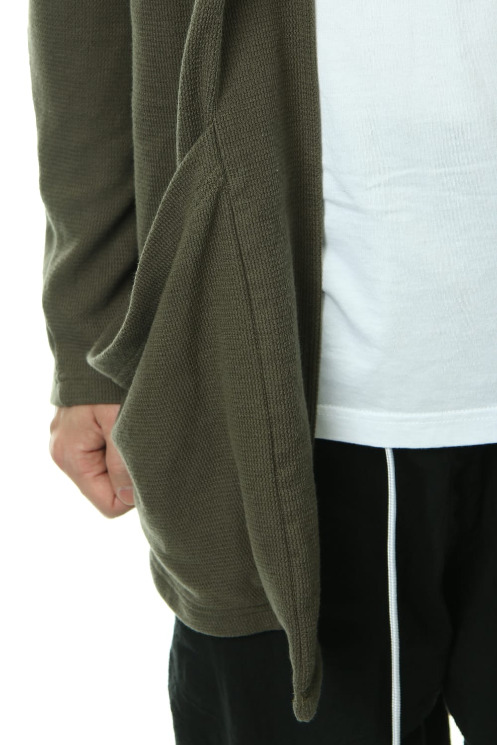 REVER KNIT CARDIGAN Khaki