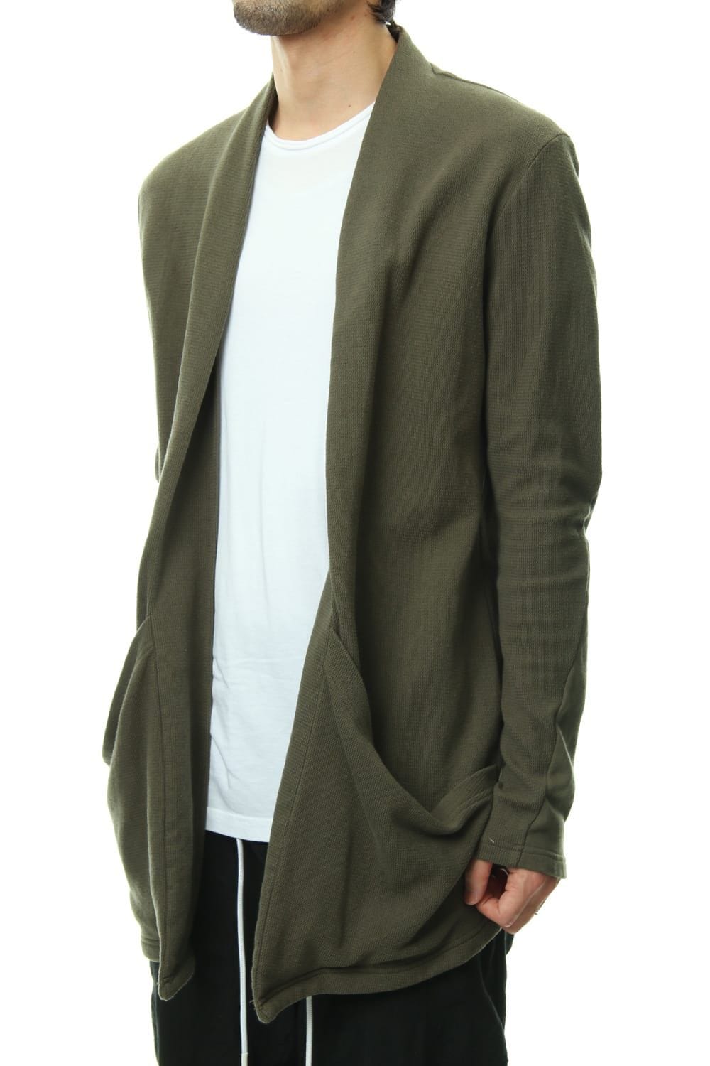 REVER KNIT CARDIGAN Khaki