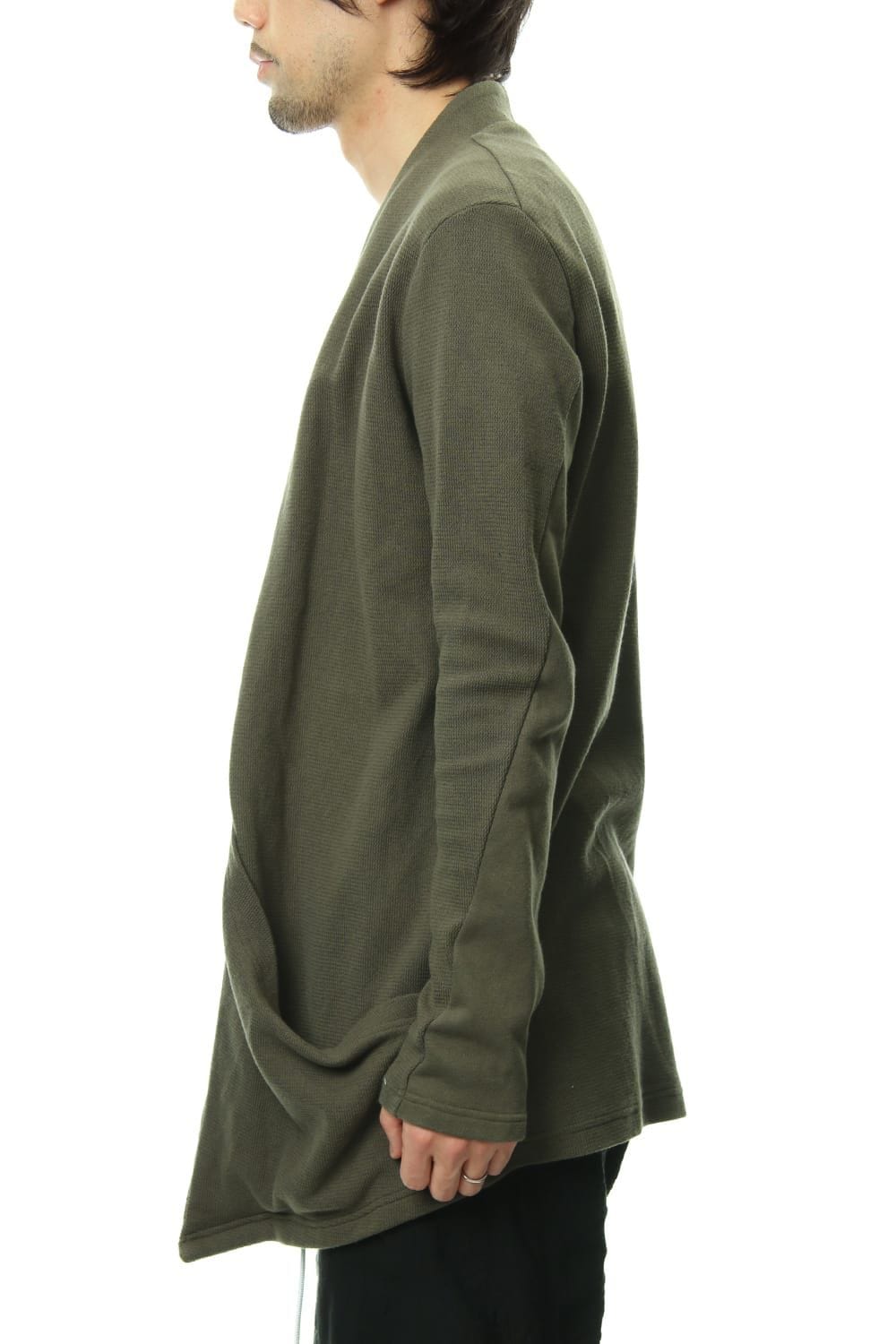 REVER KNIT CARDIGAN Khaki