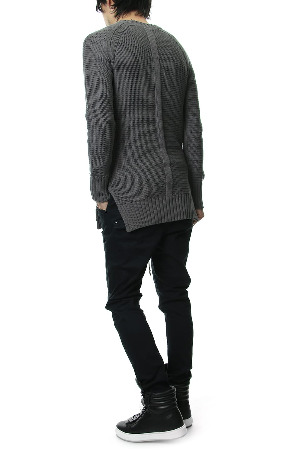 3GG REVER KNIT Gray