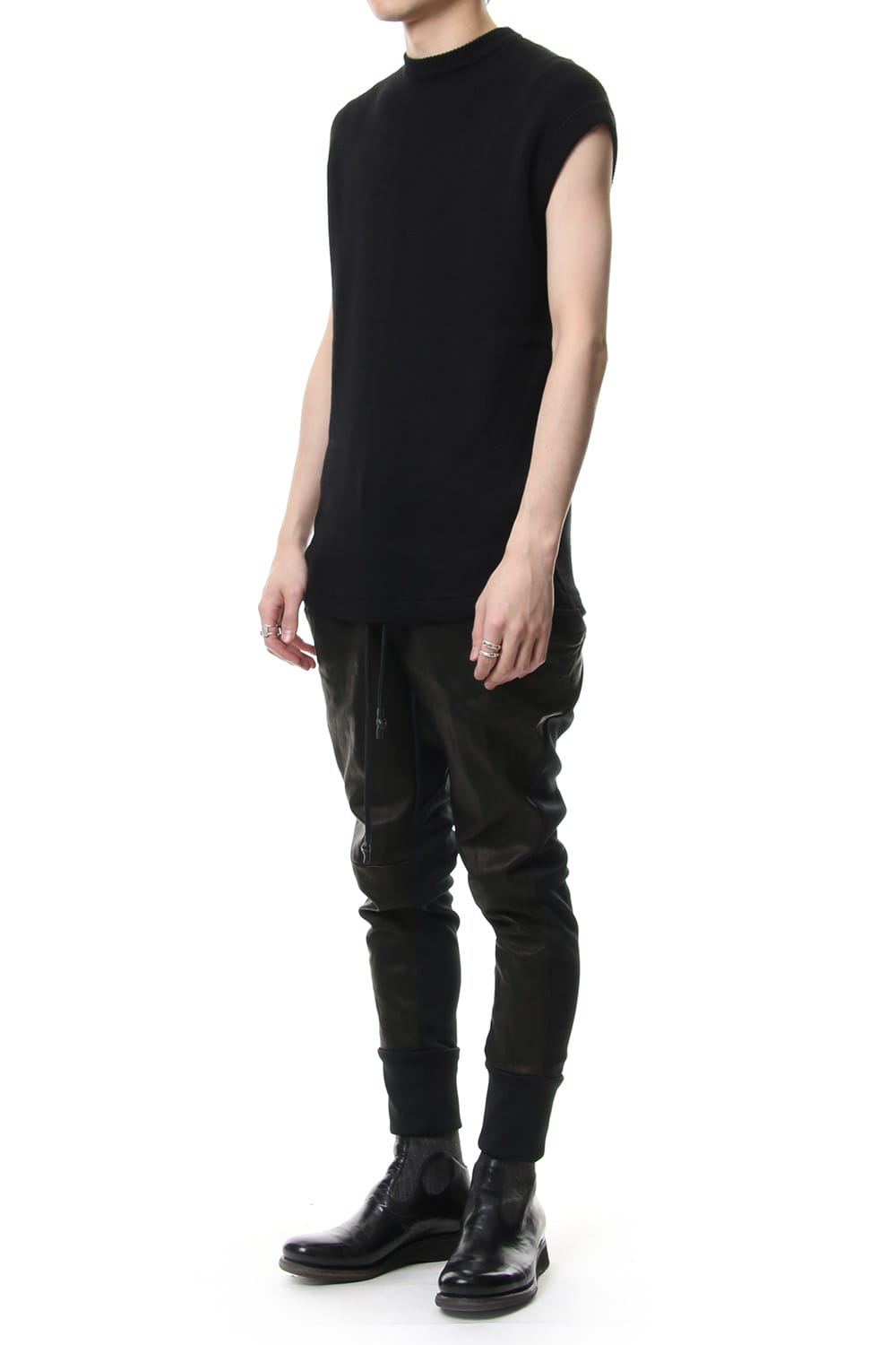 LEATHER JODHPUR JERSEY