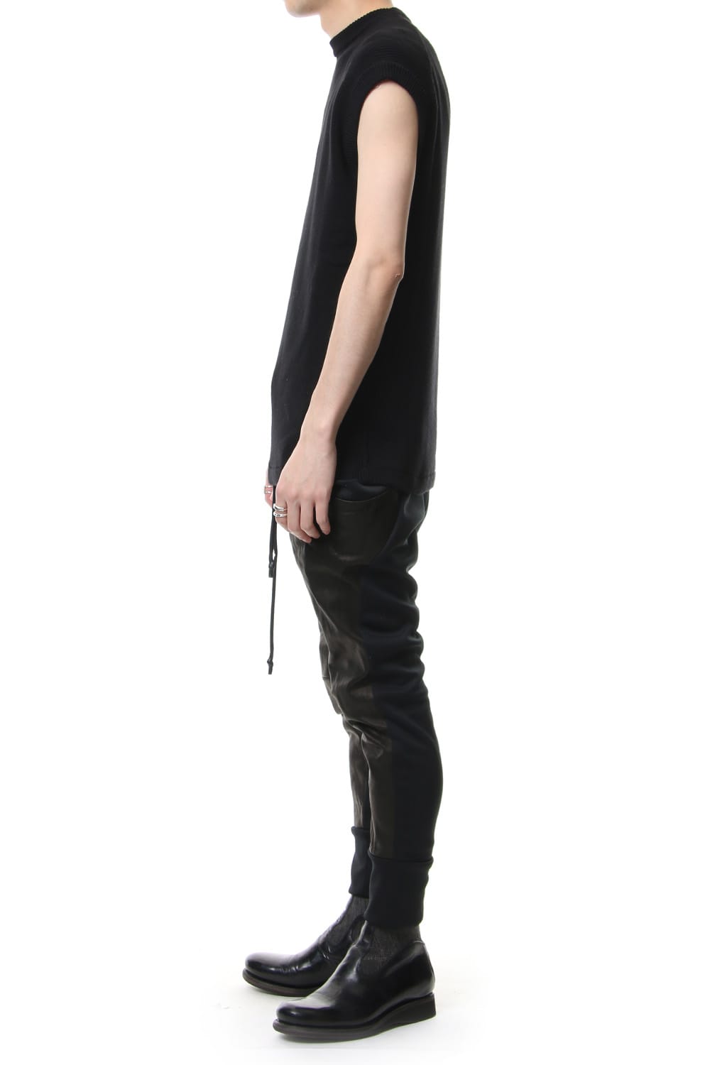 LEATHER JODHPUR JERSEY