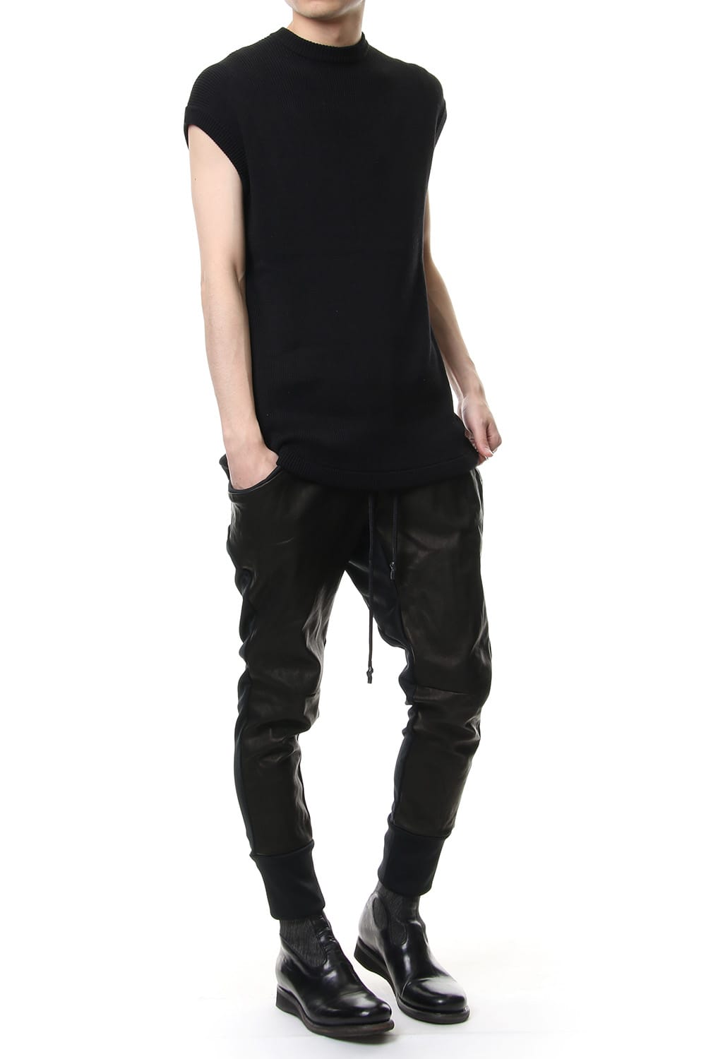 LEATHER JODHPUR JERSEY