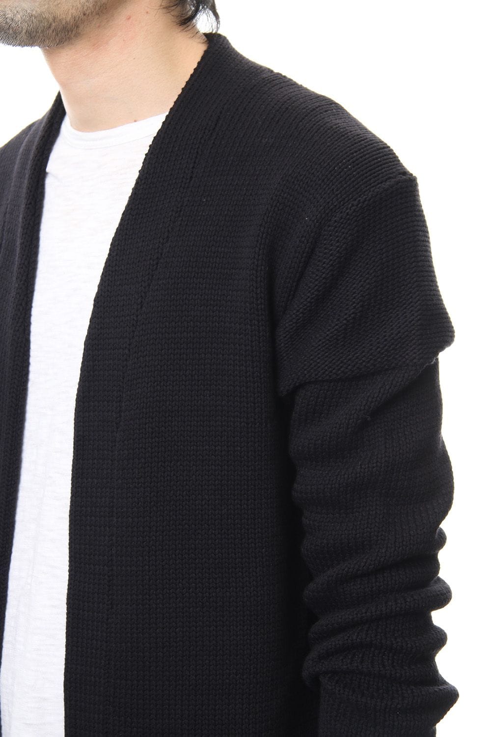 3GG REVER CARDIGAN Black