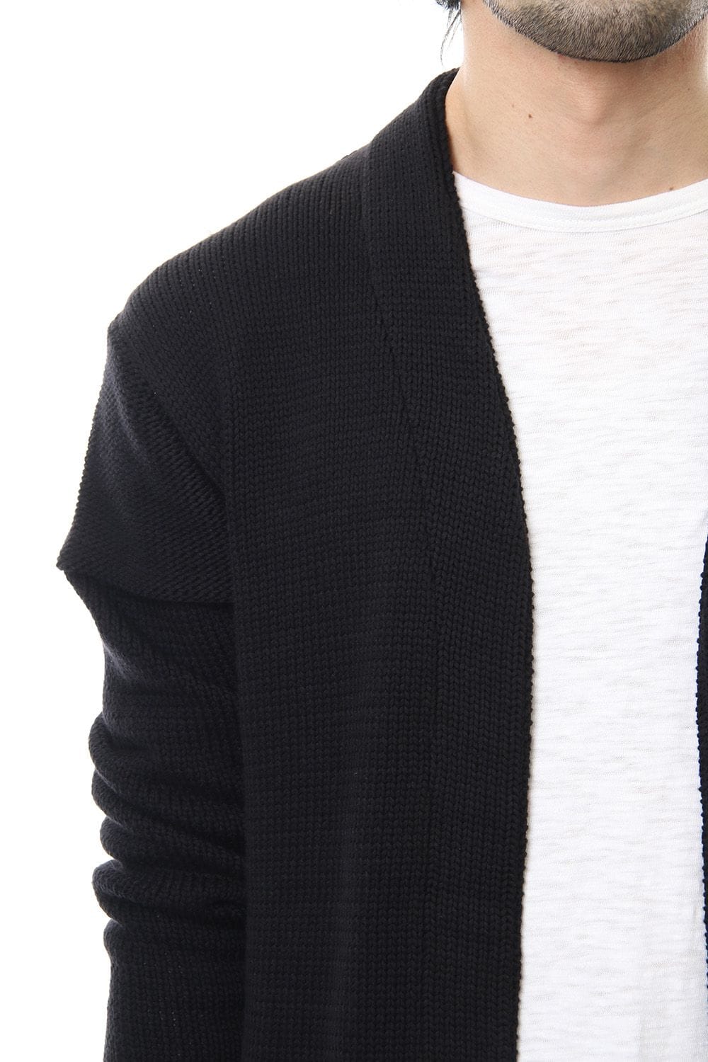 3GG REVER CARDIGAN Black