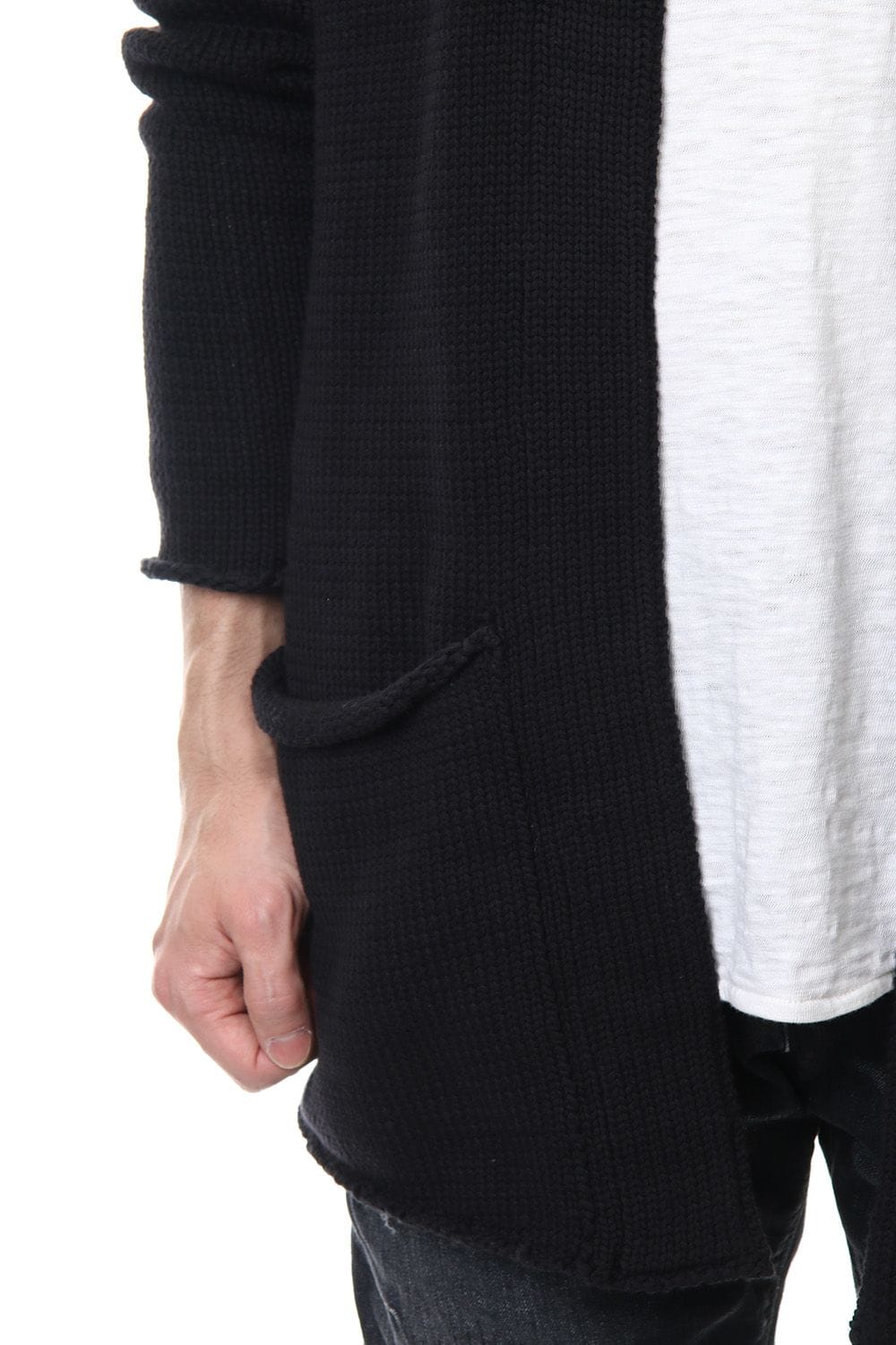 3GG REVER CARDIGAN Black