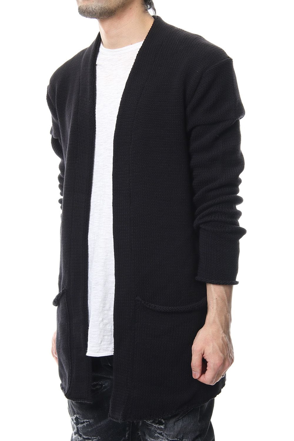 3GG REVER CARDIGAN Black