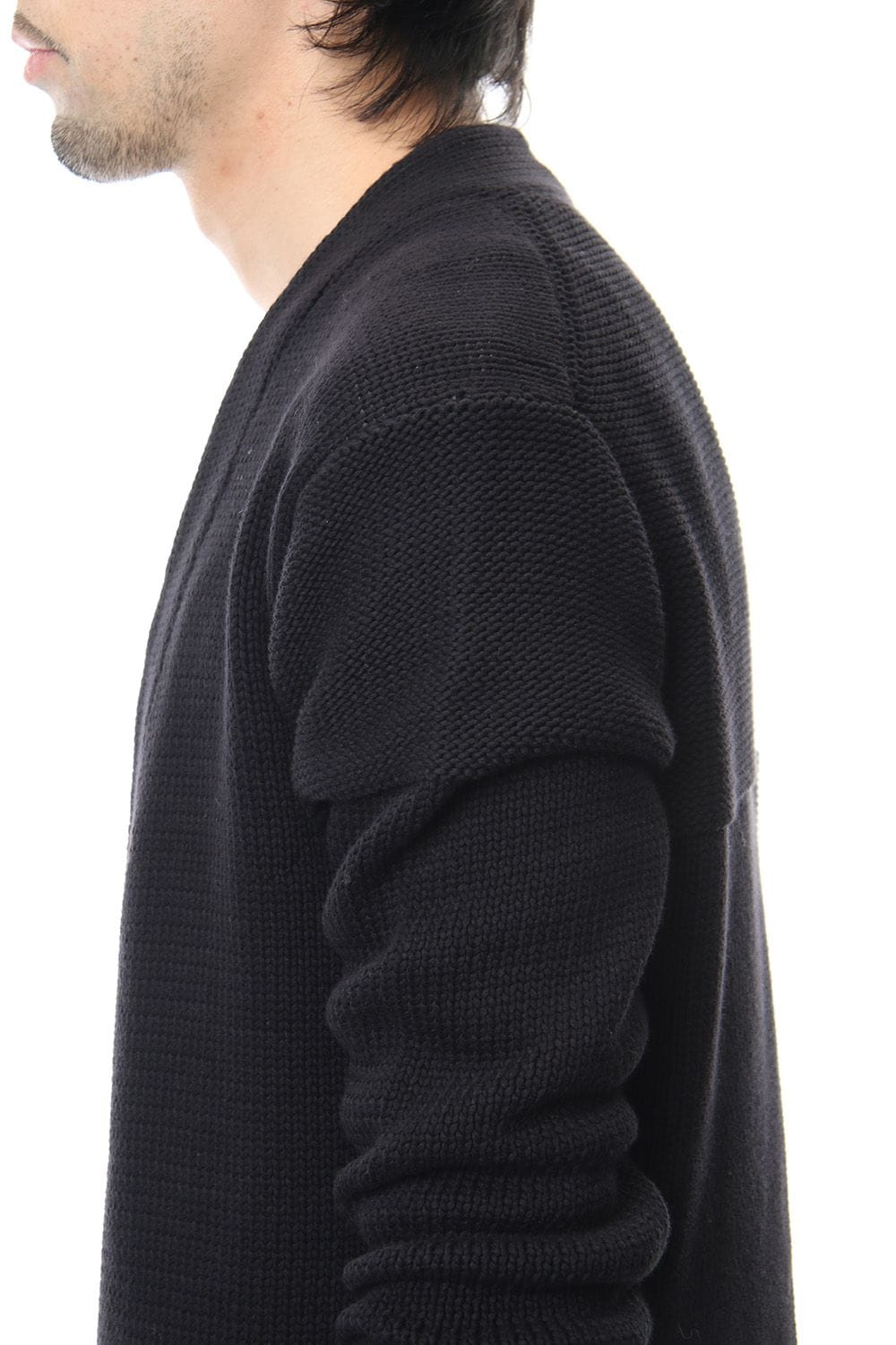 3GG REVER CARDIGAN Black