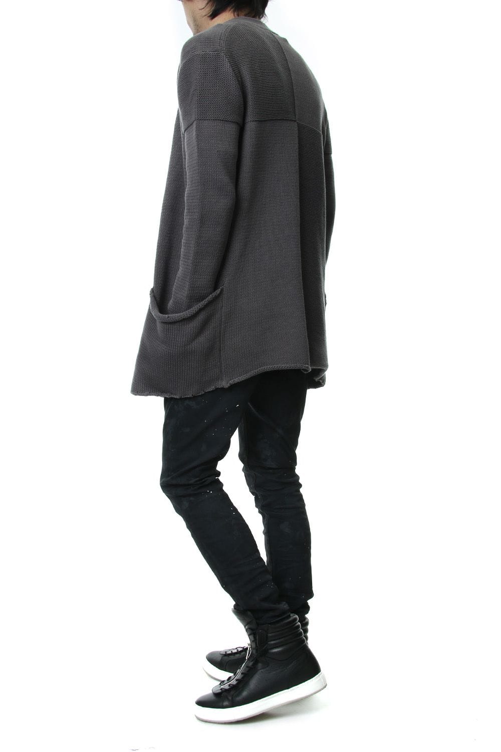 3GG REVER CARDIGAN Gray