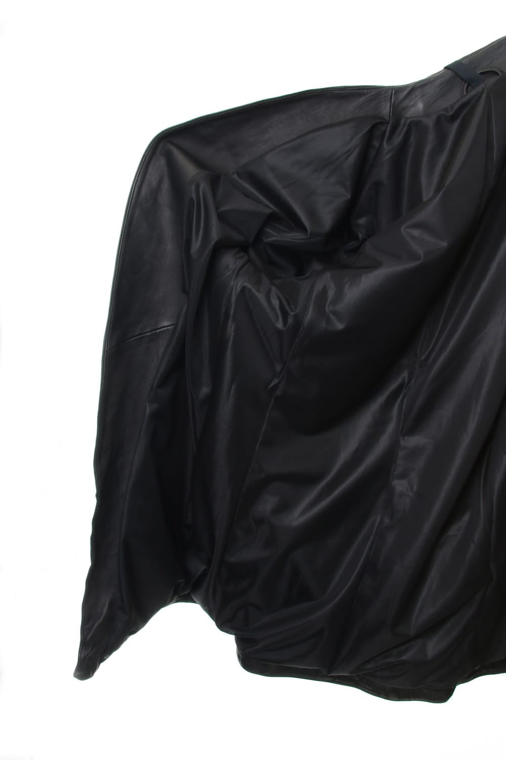 LEATHER JACKET CARDIGAN