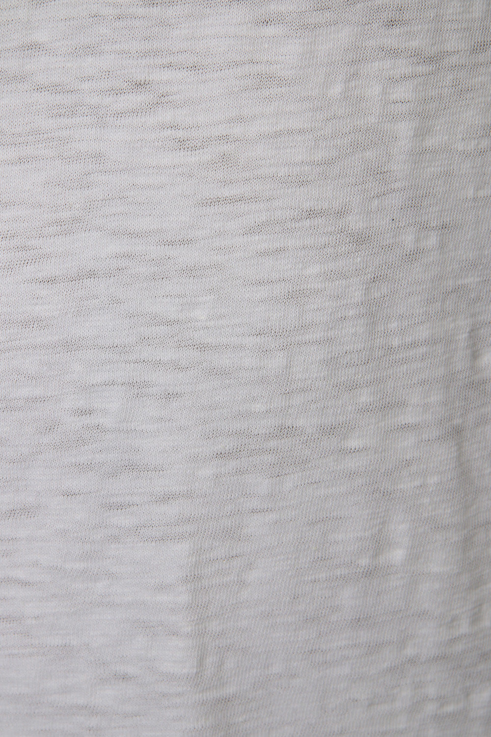 DROP SHOULDER L/S  T-SHIRT Slub White