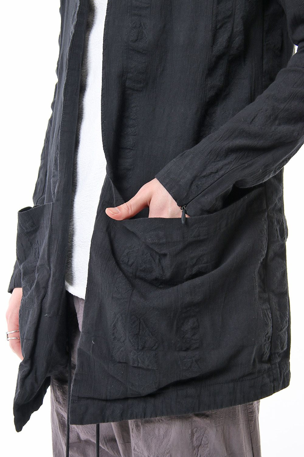 RANDOM CHECK CARDIGAN