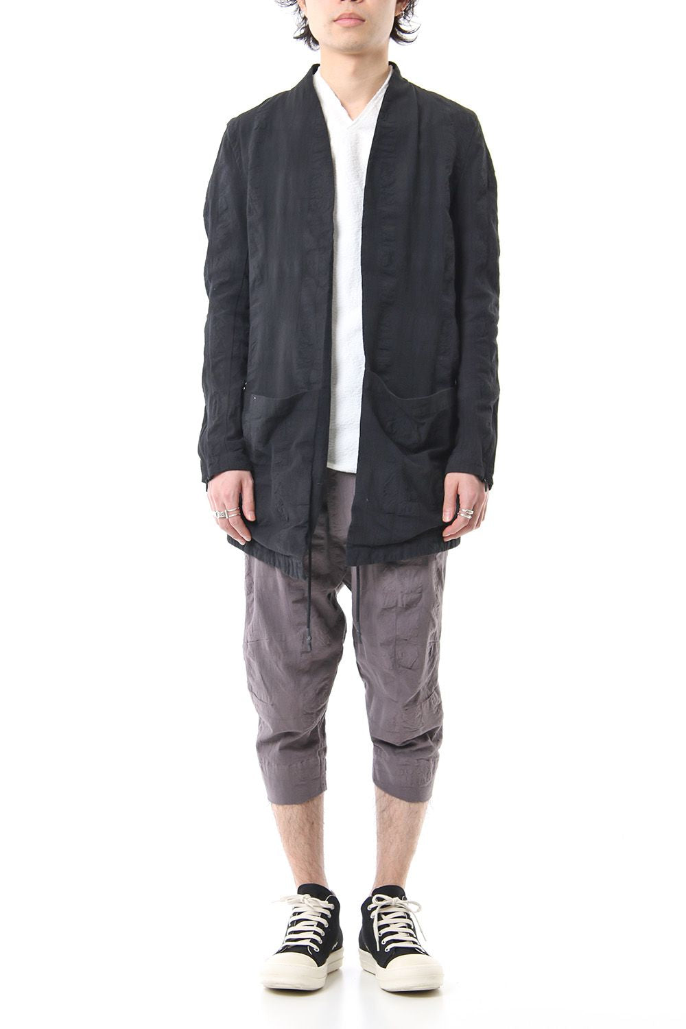 RANDOM CHECK CARDIGAN