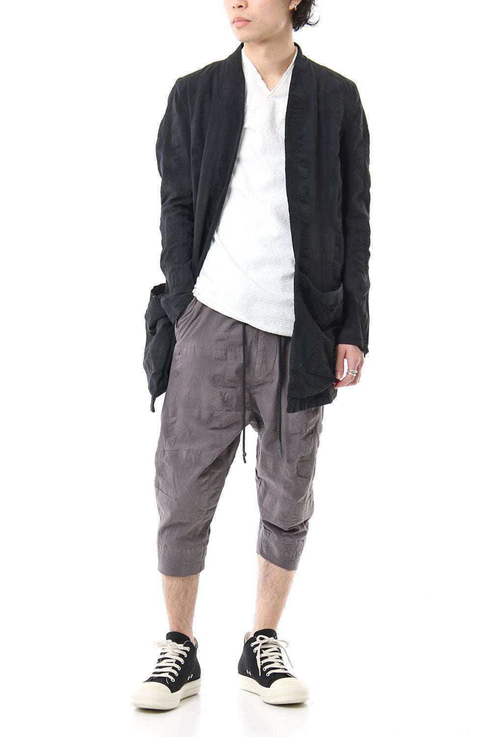 RANDOM CHECK CARDIGAN