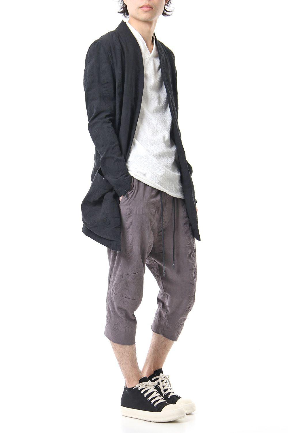 RANDOM CHECK CARDIGAN