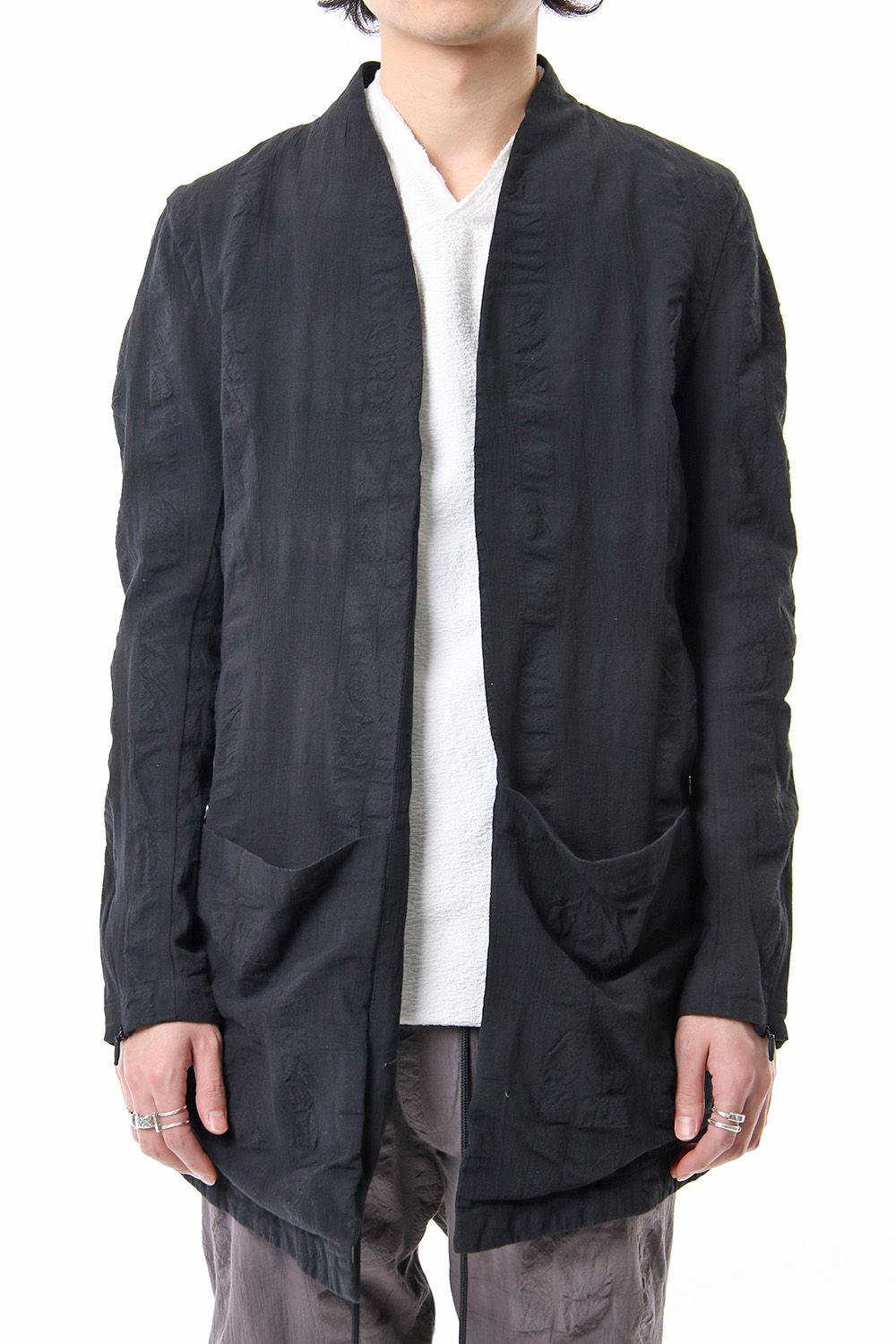 RANDOM CHECK CARDIGAN