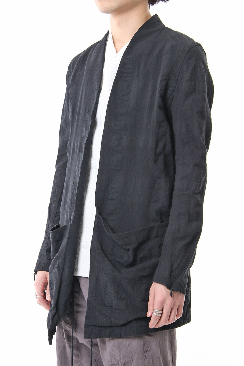 RANDOM CHECK CARDIGAN