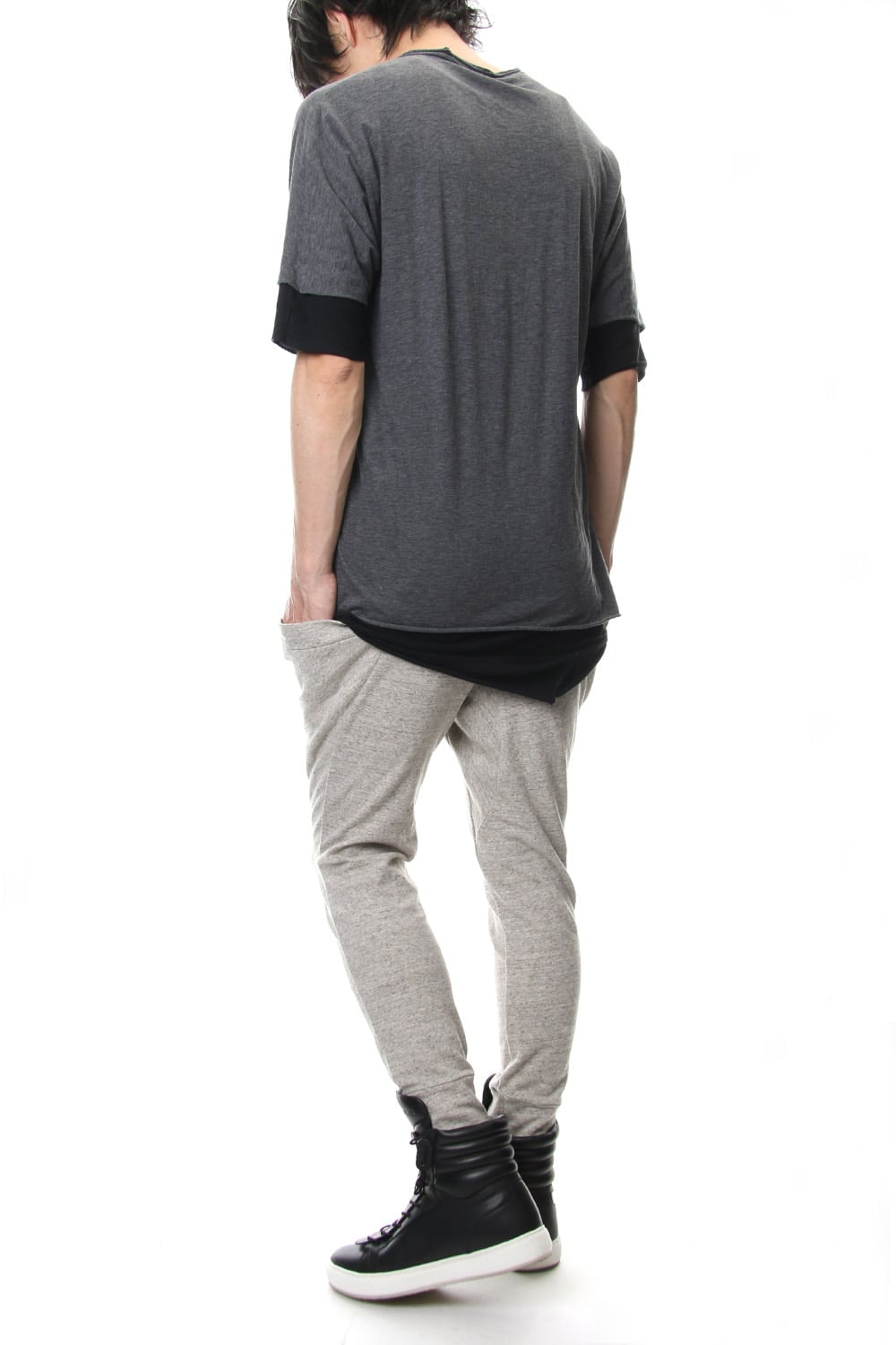 NEW JODHPUR JERSEY PANTS Pepper Gray