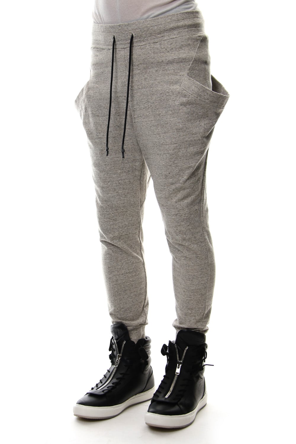 NEW JODHPUR JERSEY PANTS Pepper Gray