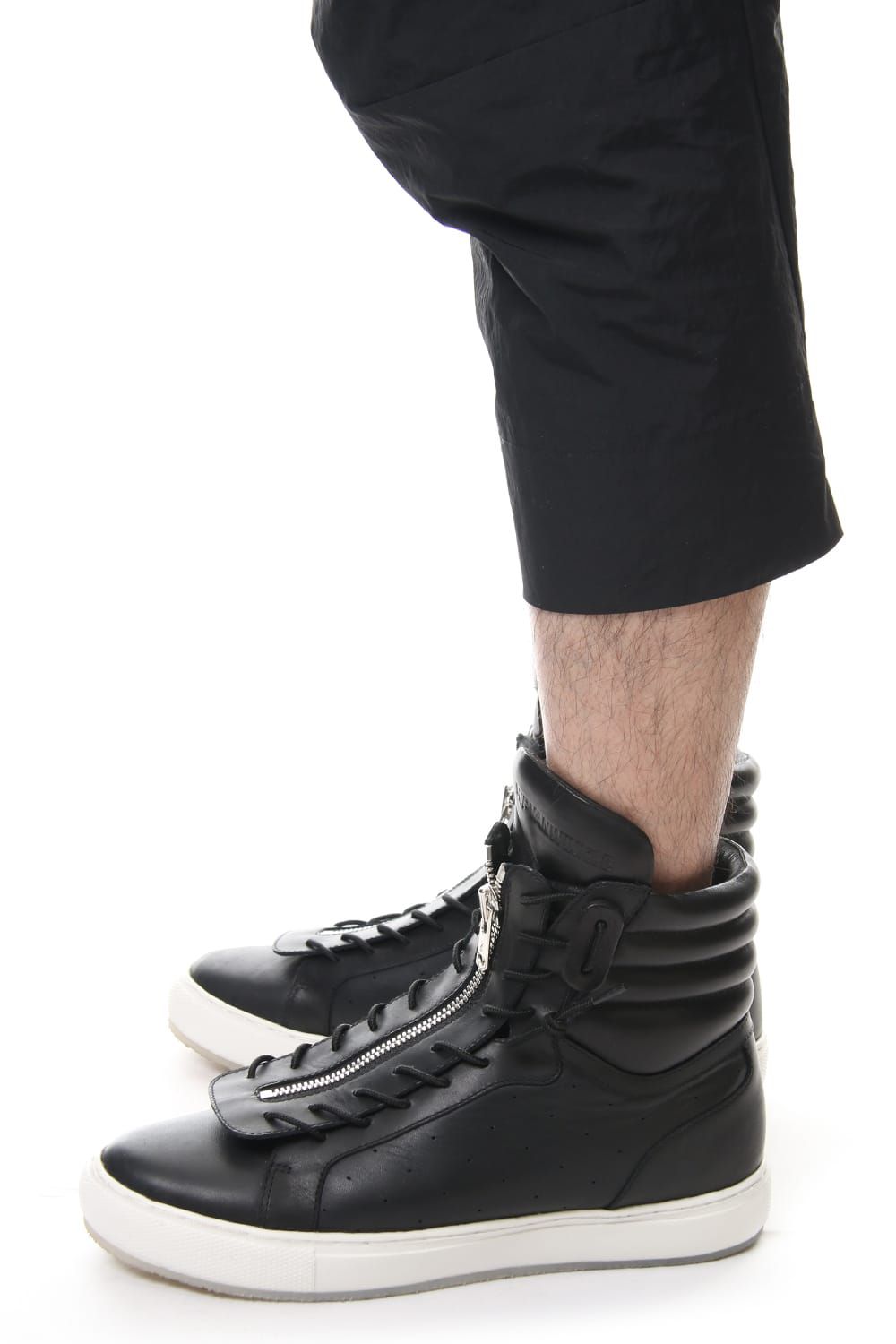 CROPPED CARGO PANTS Black