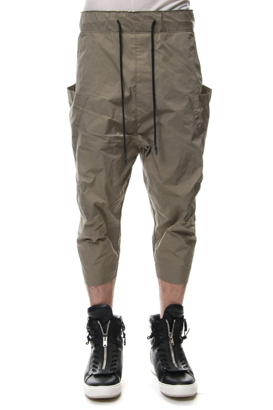 CROPPED CARGO PANTS Khaki