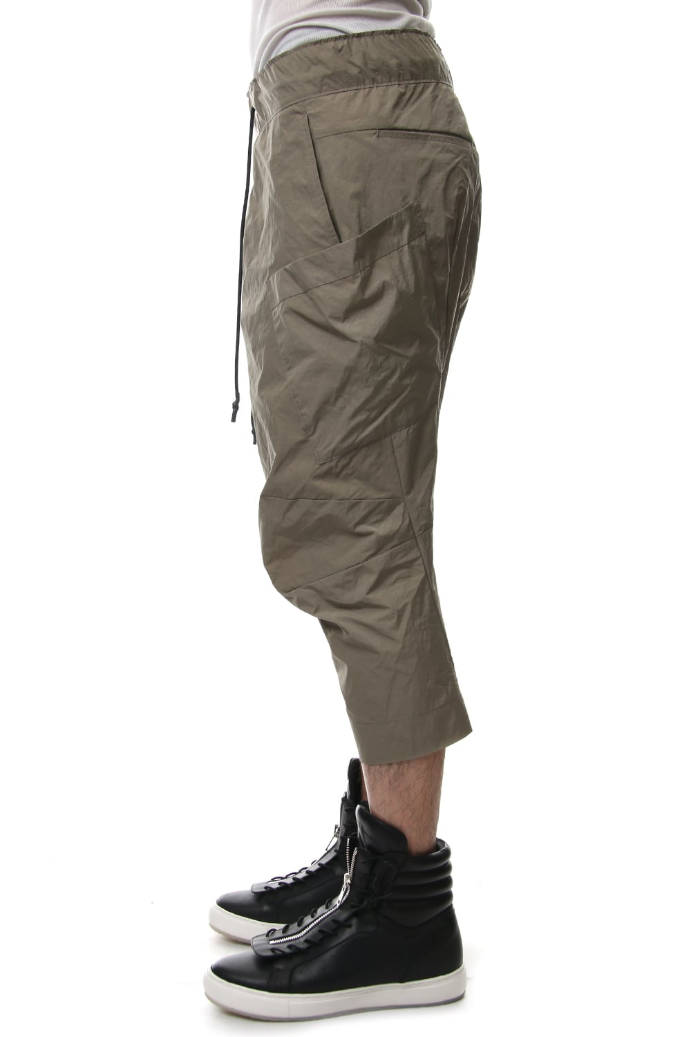 CROPPED CARGO PANTS Khaki