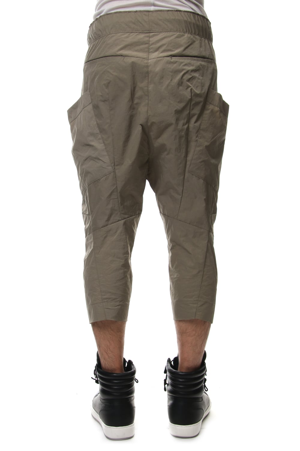 CROPPED CARGO PANTS Khaki