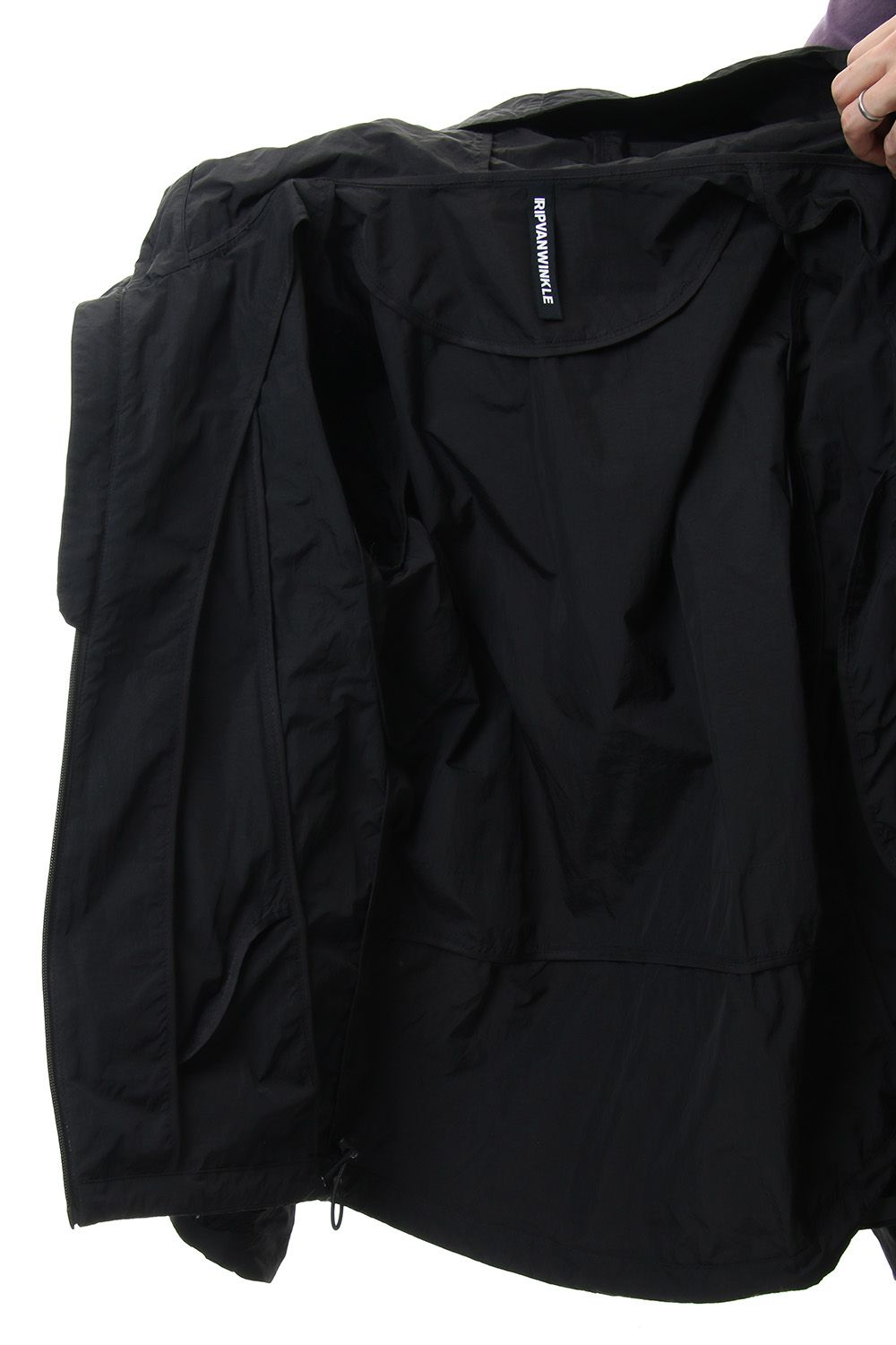 ANORAK MOUNTAIN BLOUSON Black