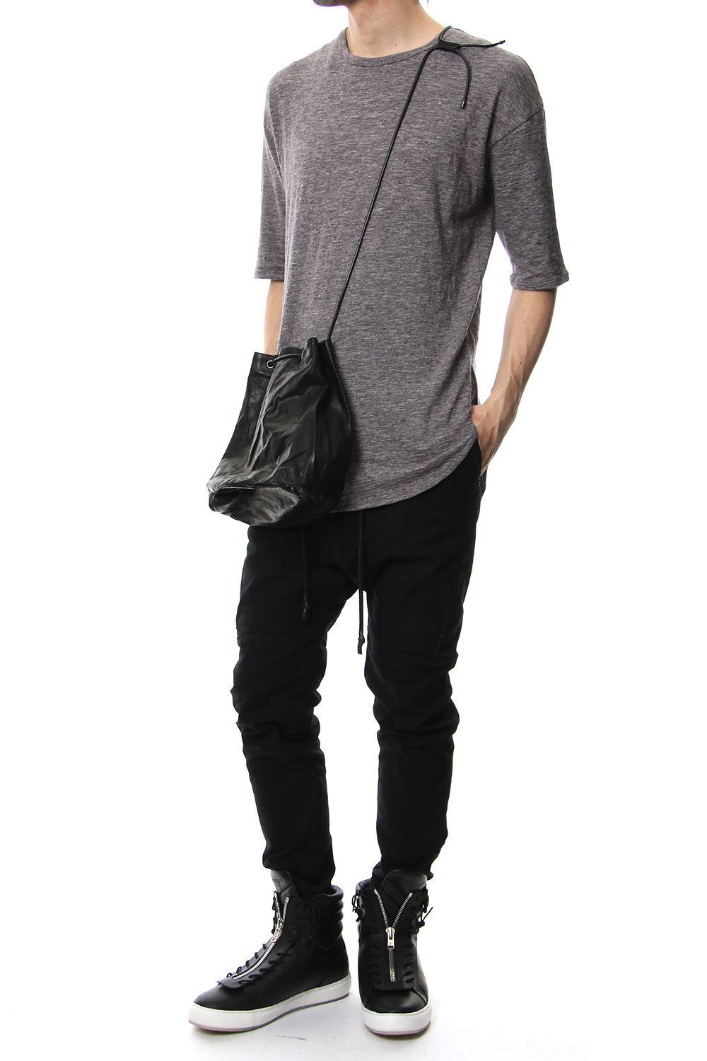 LEATHER BONSAC SACOCHE