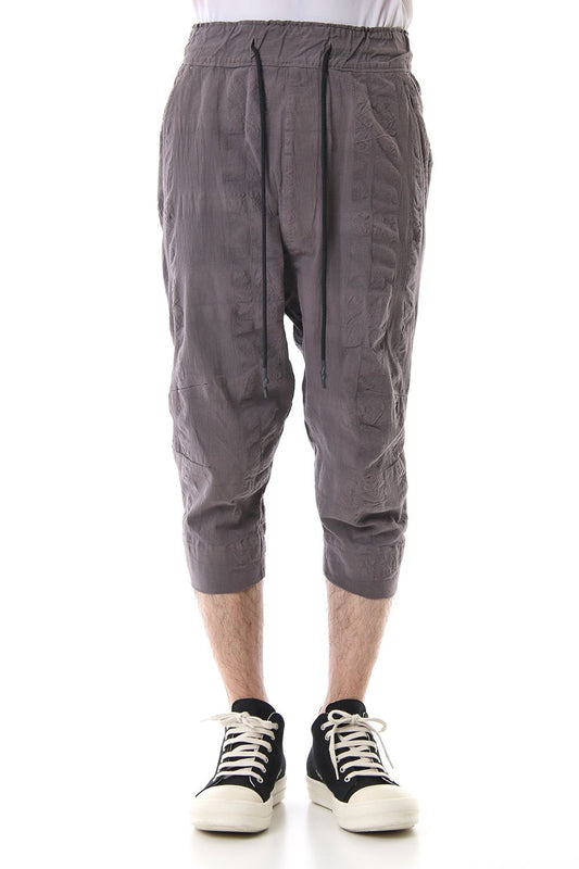 CROPPED PANTS Gray