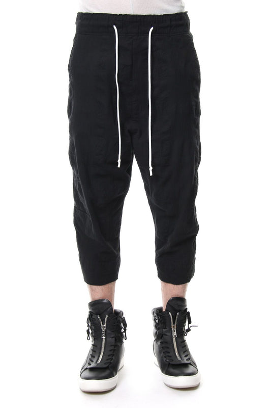 CROPPED PANTS Black