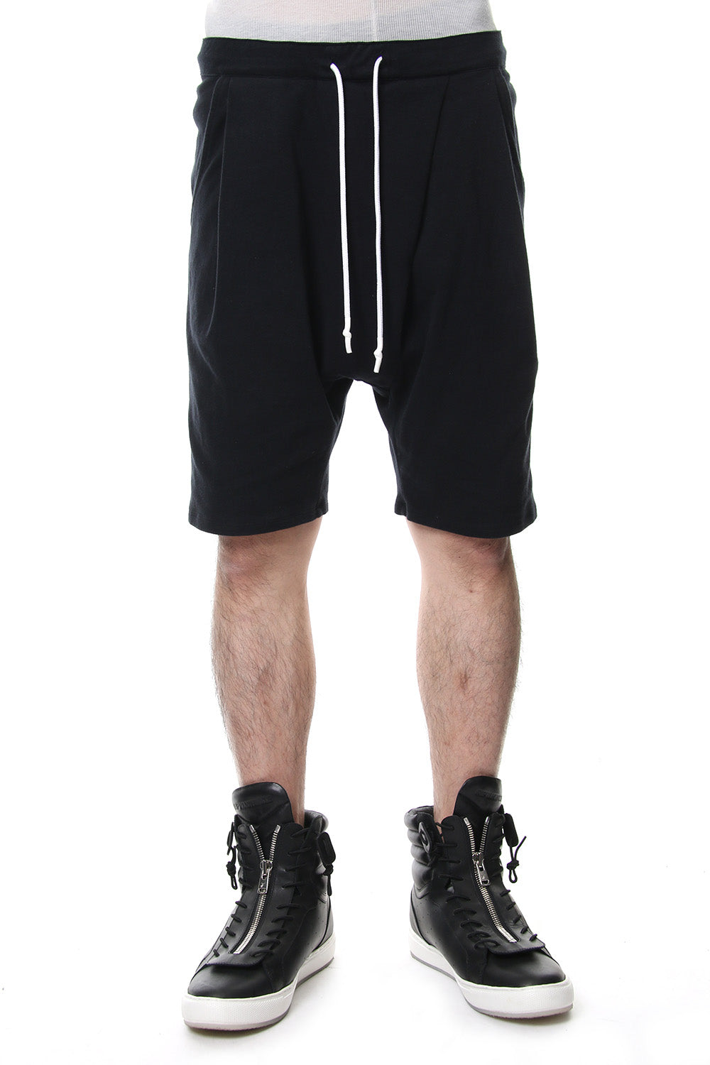 SARROUEL JERSEY SHORTS Black