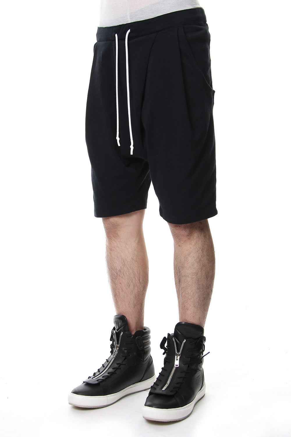 SARROUEL JERSEY SHORTS Black