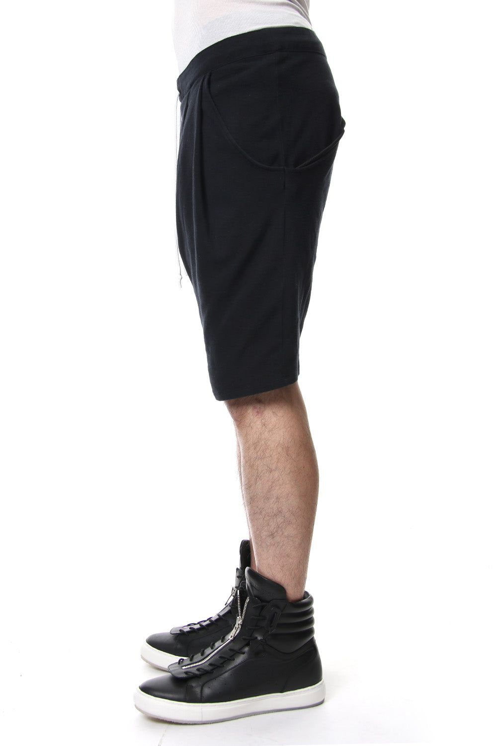 SARROUEL JERSEY SHORTS Black