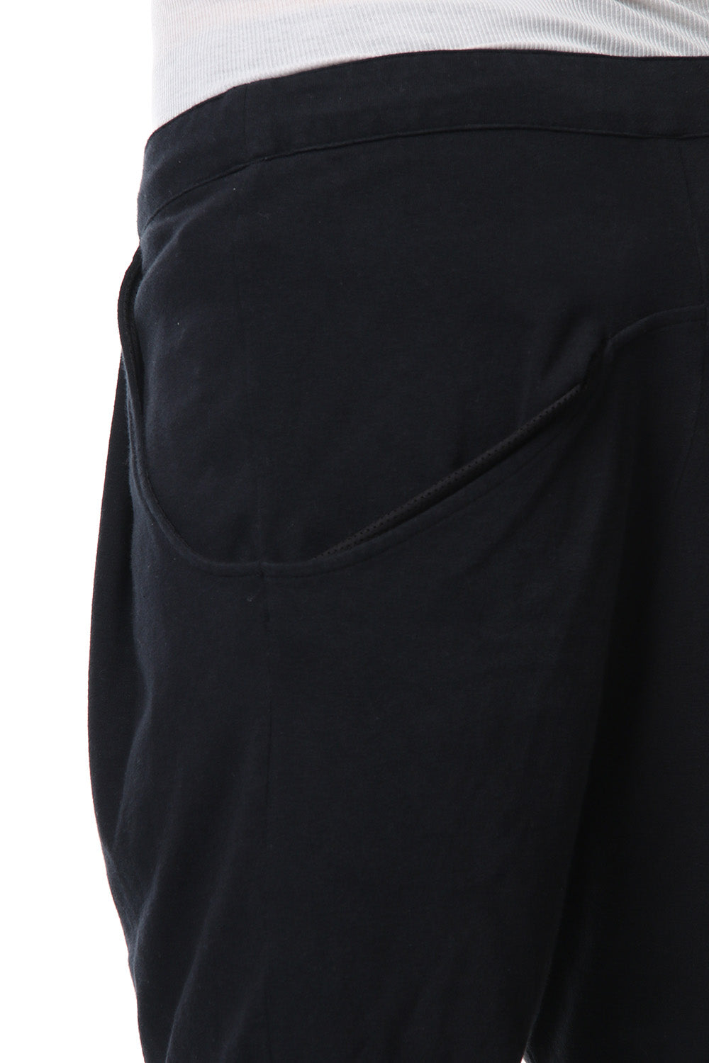 SARROUEL JERSEY SHORTS Black
