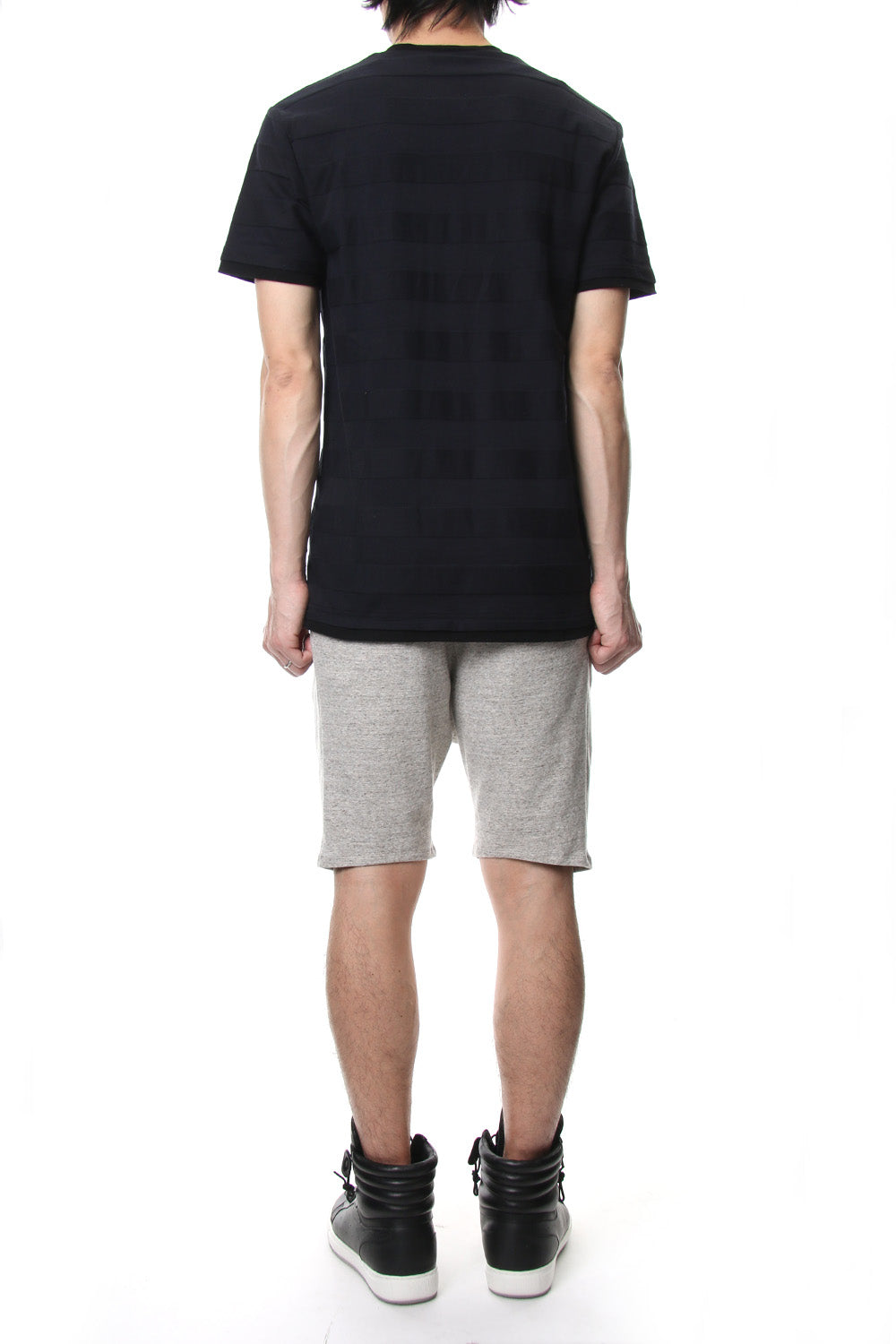 SARROUEL JERSEY SHORTS Pepper Gray