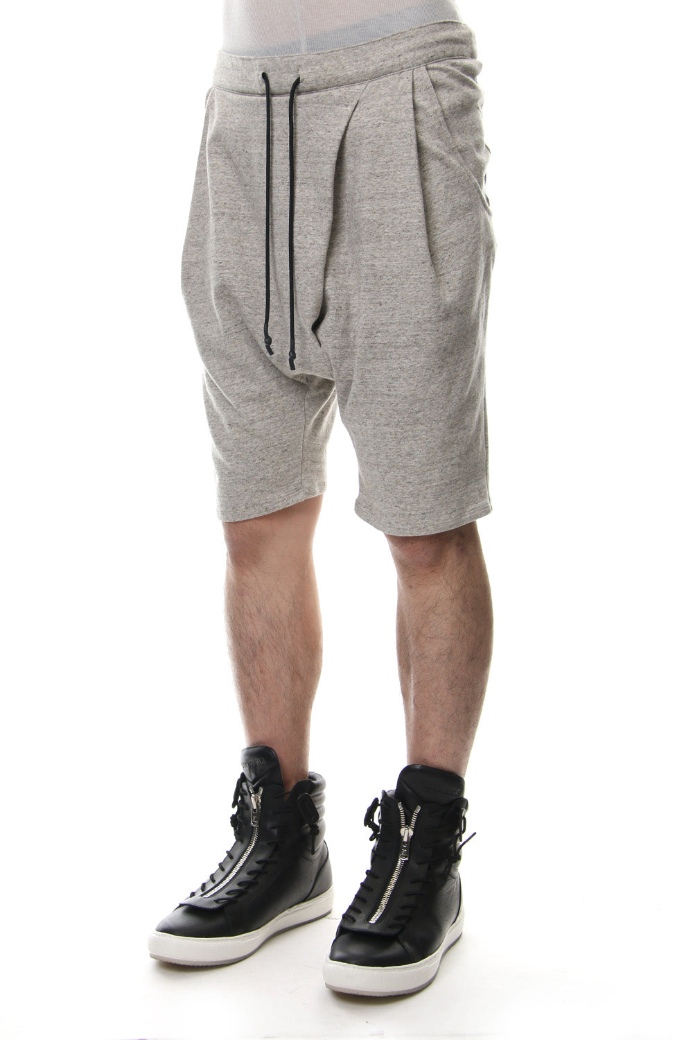 SARROUEL JERSEY SHORTS Pepper Gray