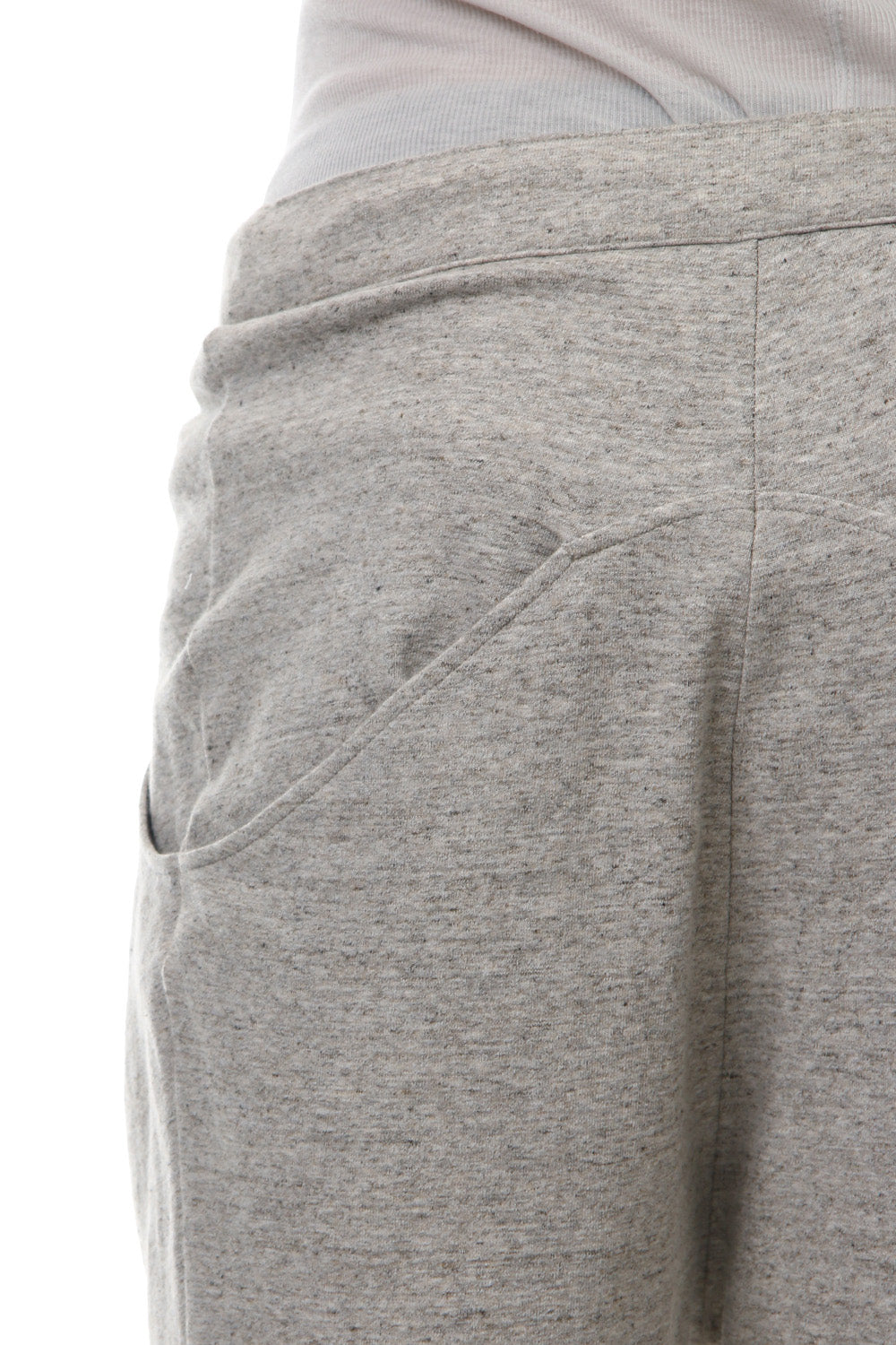 SARROUEL JERSEY SHORTS Pepper Gray
